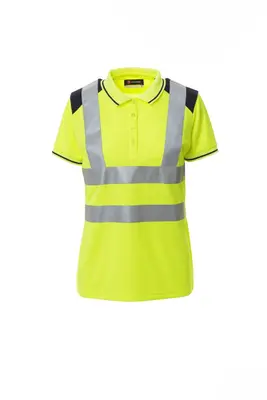 Payper GUARD+LADY Zweifarbiges Damen-Warnschutz-Polo-Shirt (001484)