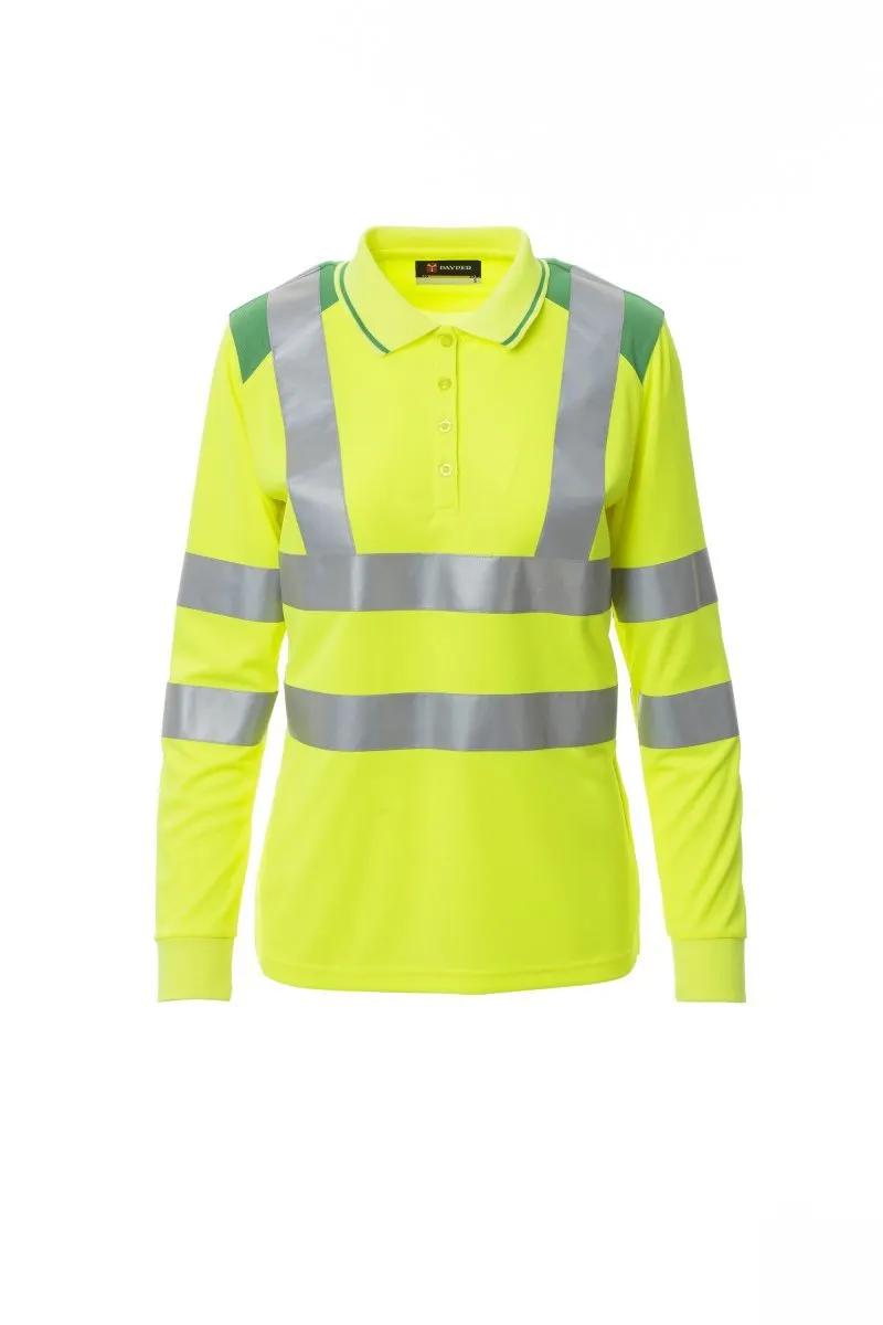 Payper GUARD+WINTER LADY Zweifarbiges Warnschutz--Damen-Polo-Shirt (001482)