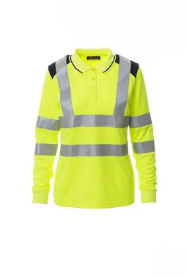 Payper GUARD+WINTER LADY Zweifarbiges Warnschutz--Damen-Polo-Shirt (001482)