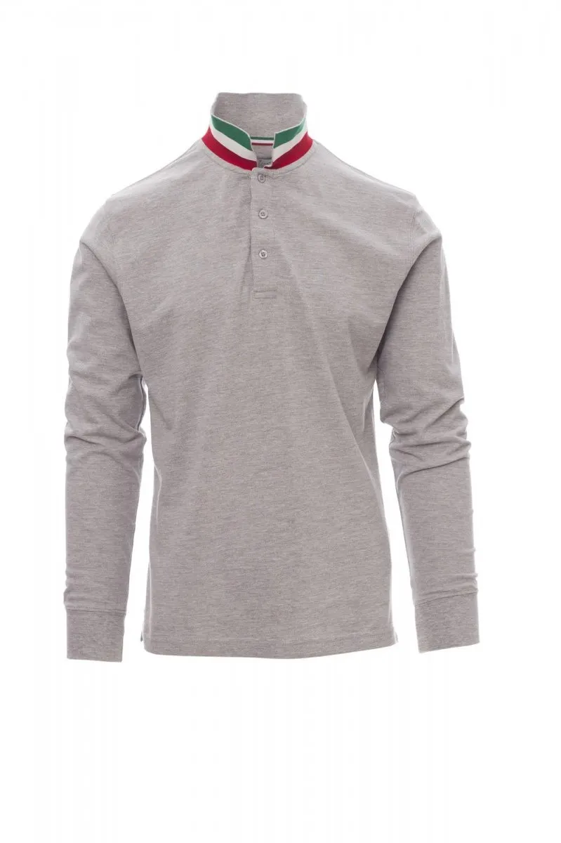 Payper LONG NATION MELANGE Herren-Poloshirt (001112)