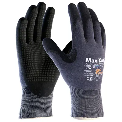 MaxiCut Ultra DT AD-APT Schnittschutz-Strickhandschuhe (52-3445) Blau/Schwarz (2797)