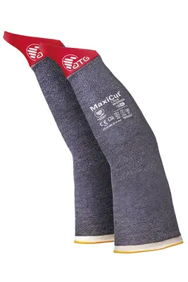 MaxiCut Ultra Schnittschutz-Armstulpe mit Daumen (89-5740CH) Blau/Rot (2471)