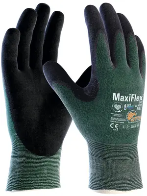 MaxiFlex Cut AD-APT Schnittschutz-Strickhandschuhe (42-8743) Grün/Schwarz (2458)
