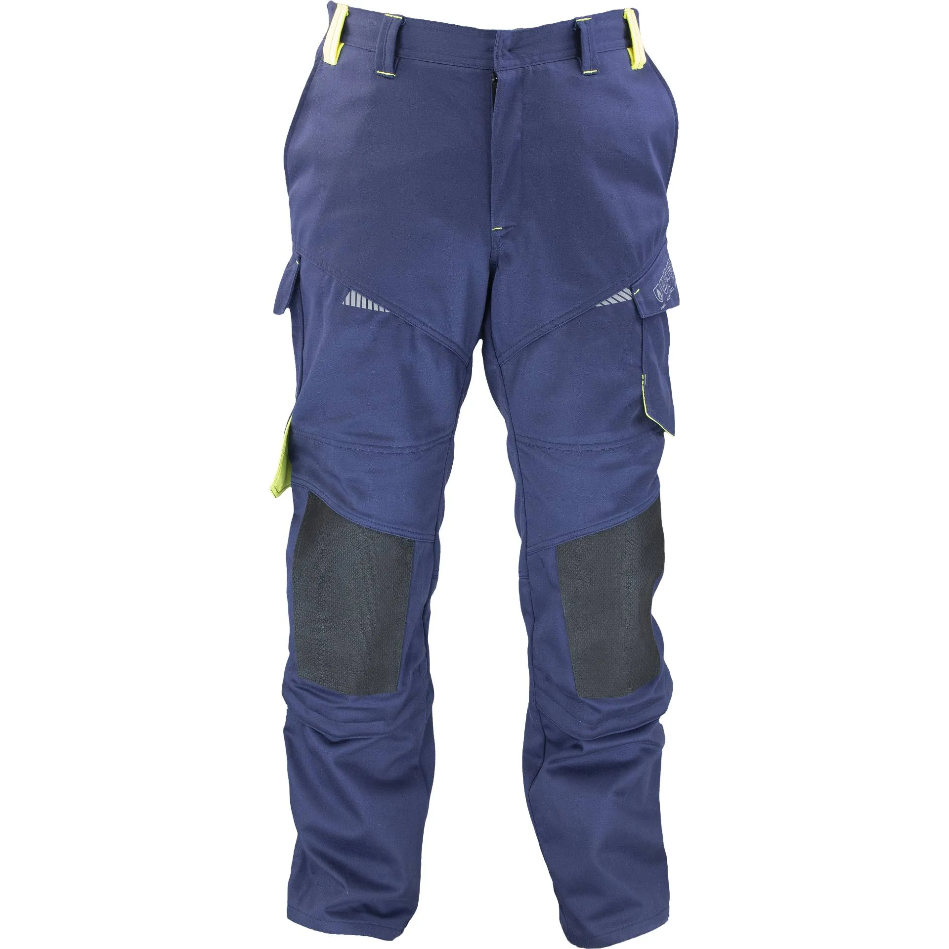 Asatex Multinorm Bundhose 1525BH dunkelblau/gelb