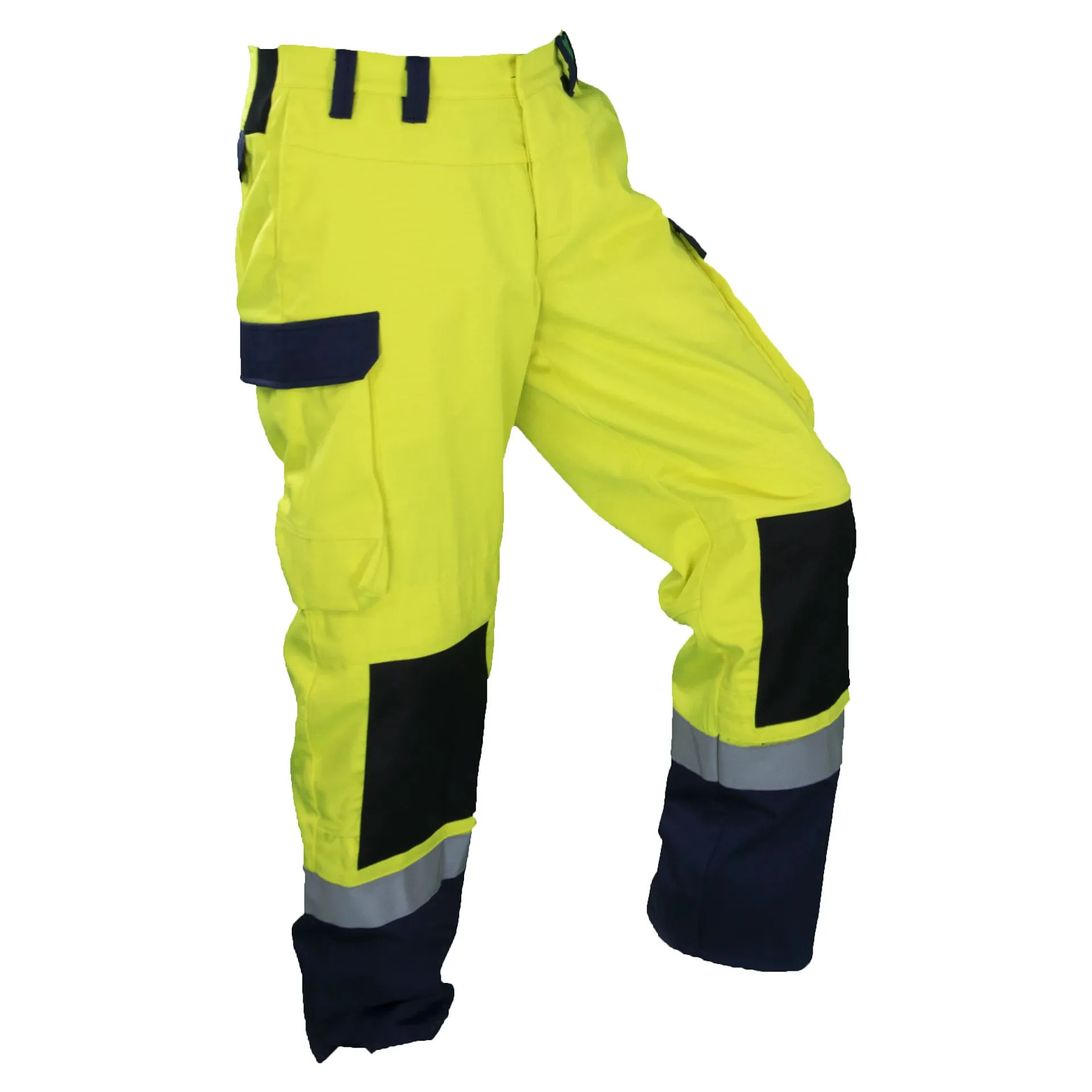 Asatex Multinorm-Bundhose DA7525HO52 gelb/blau
