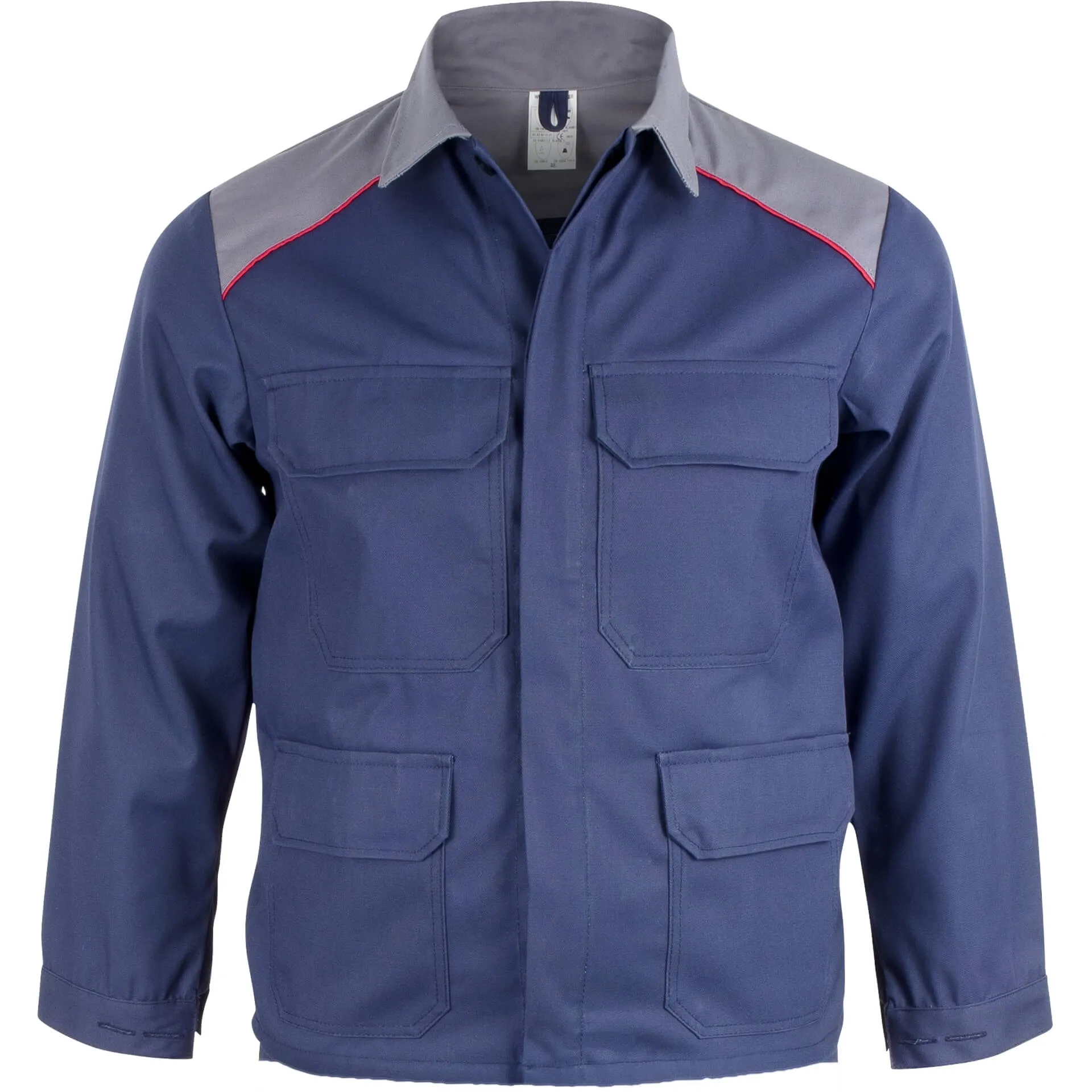 Asatex Multinorm-Jacke MUSAJA02 blau/grau