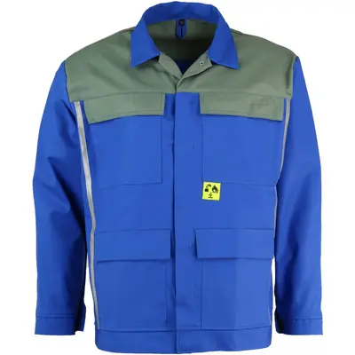 Asatex Multinorm-Jacke XAJA130 blau/grau
