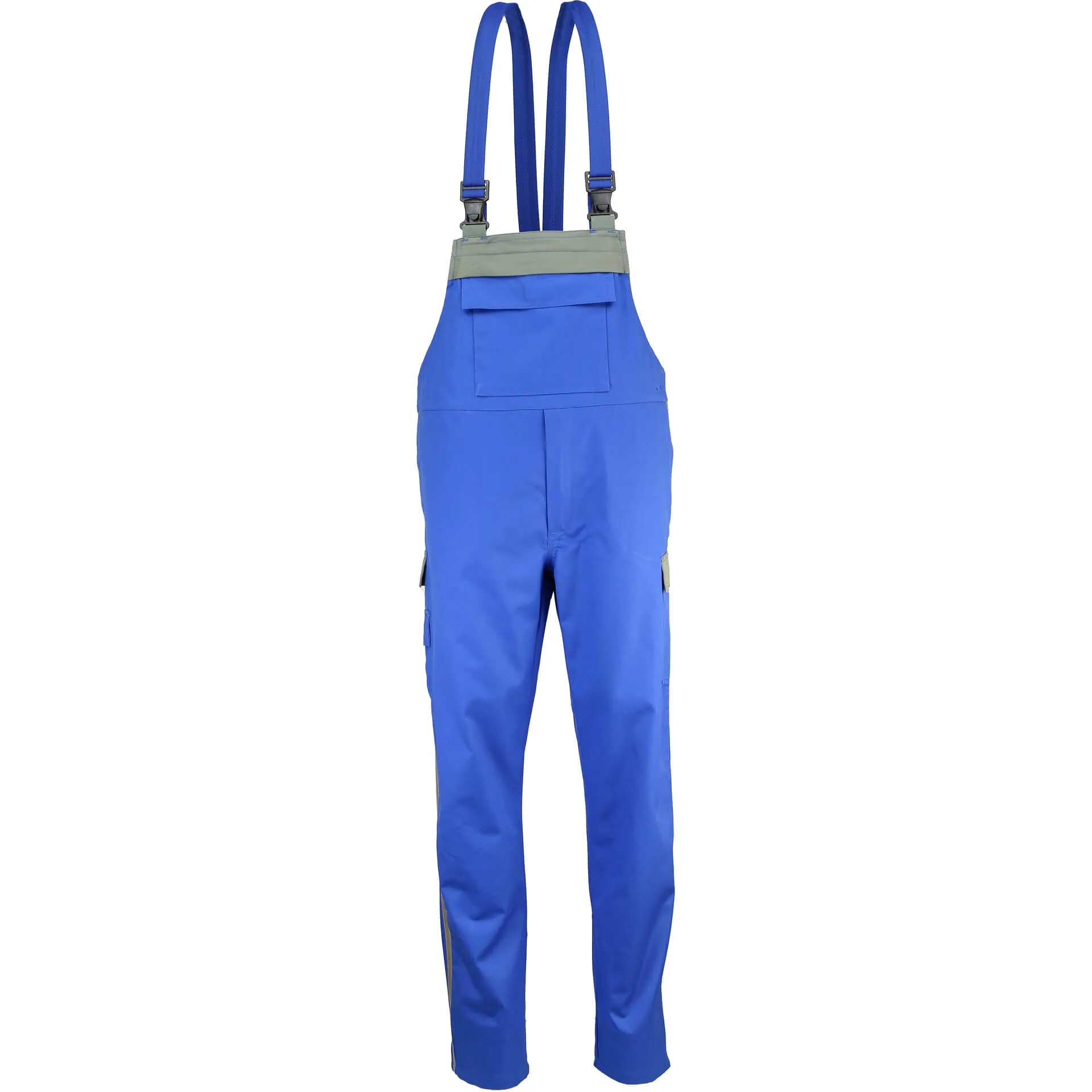 Asatex Multinorm-Latzhose XALH130 blau/grau