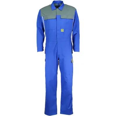 Asatex Multinorm-Overall XAKO130 blau/grau