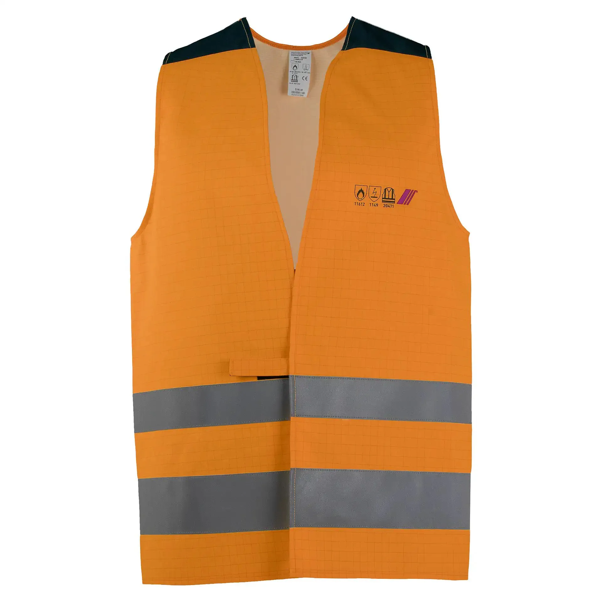 Asatex Multinorm Warnschutzweste 13308WE orange/blau