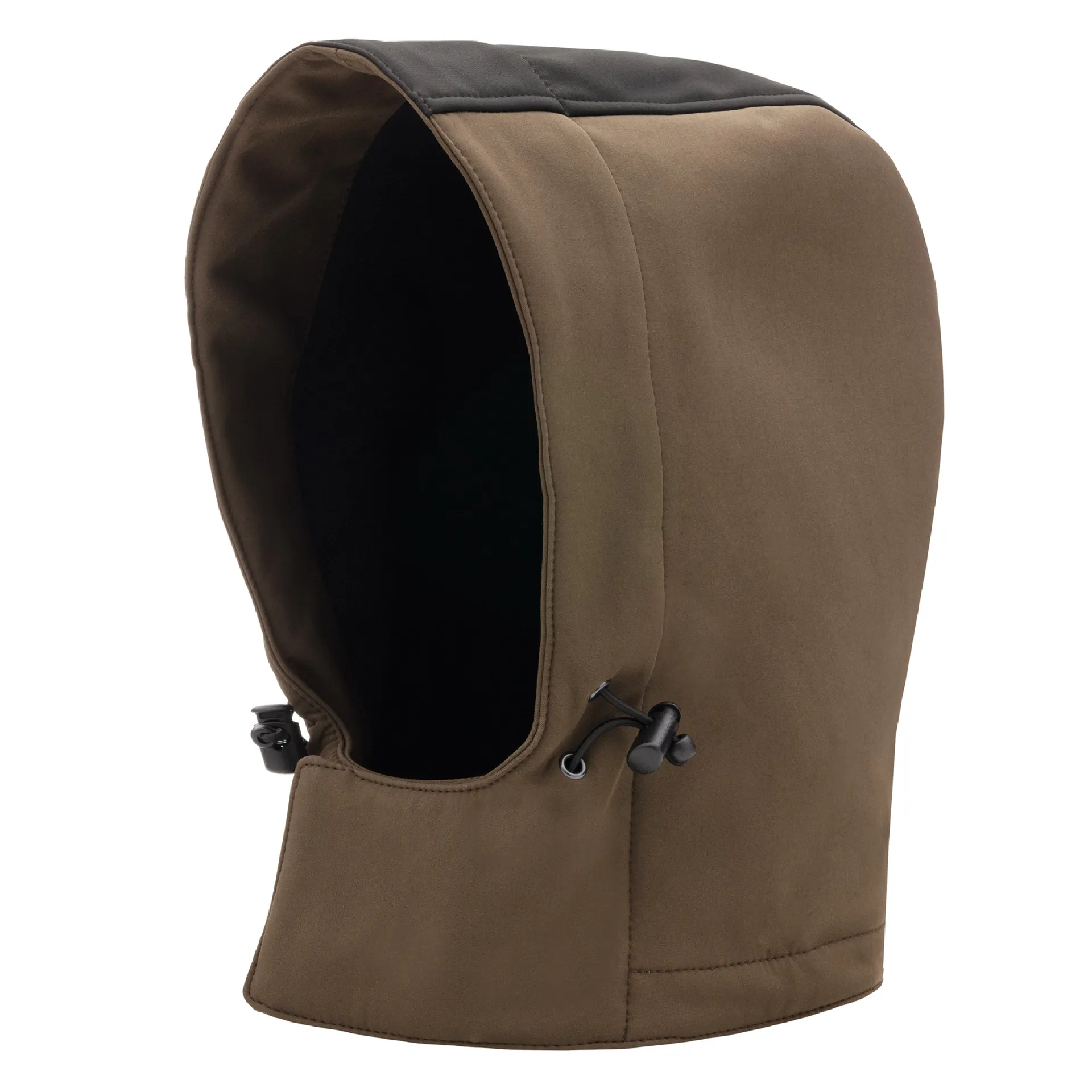 NITRAS abnehmbare Kapuze, braun / schwarz, OEKO-TEX (7157K)