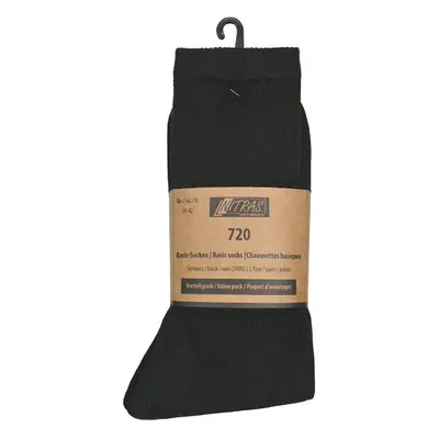 NITRAS Basic-Socken, schwarz, OEKO-TEX (720)