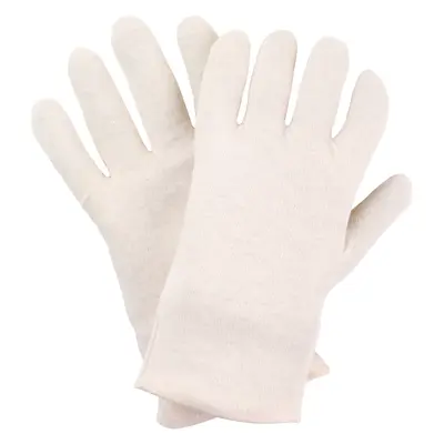 NITRAS Baumwoll-Trikot-Handschuhe, naturfarben (5210)