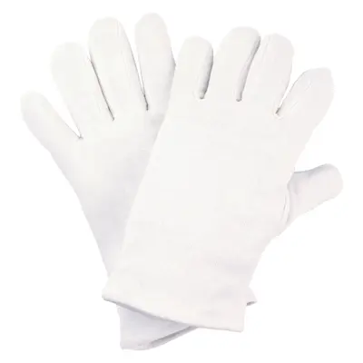NITRAS Baumwoll-Trikot-Handschuhe, weiß, OEKO-TEX (5315)