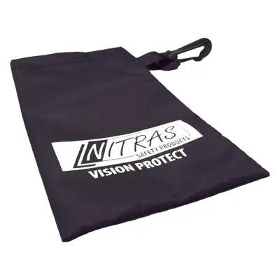 NITRAS Brillenbeutel, Textil, schwarz (90B)