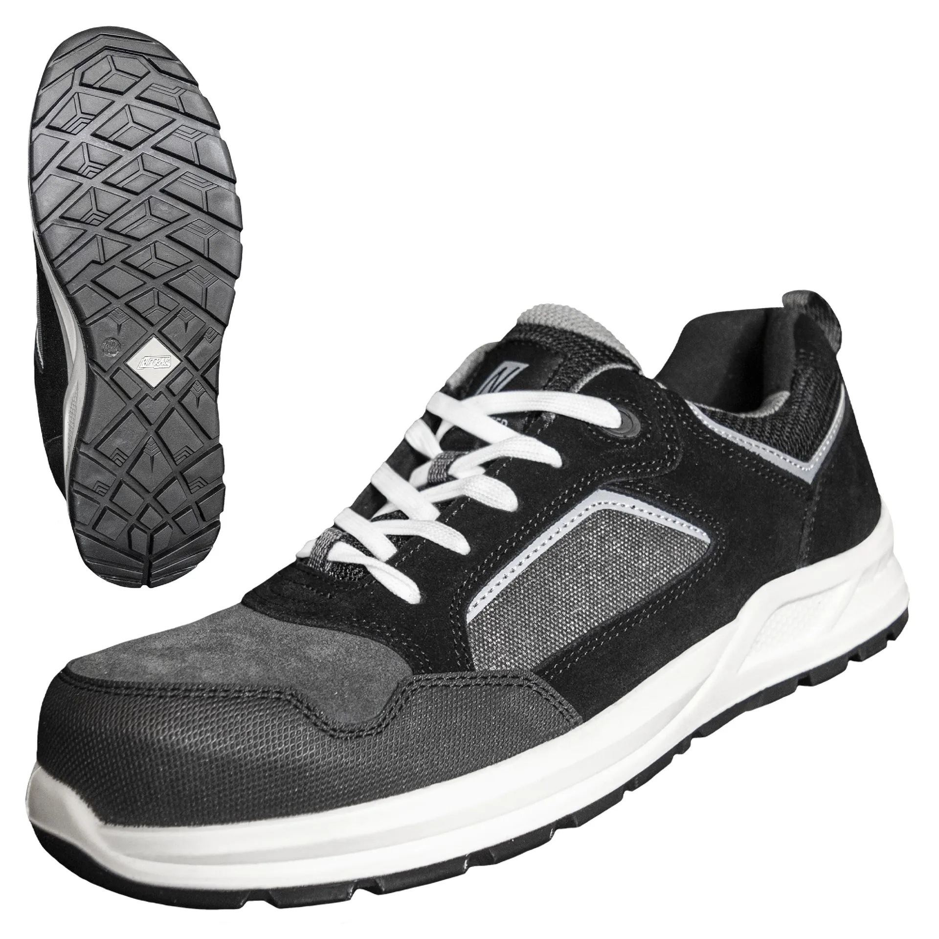 NITRAS CLASSIC STEP, S1P Sicherheitshalbschuhe, EN ISO 20345, EN 61340-4-3, DGUV Regel 112-191 (7320)