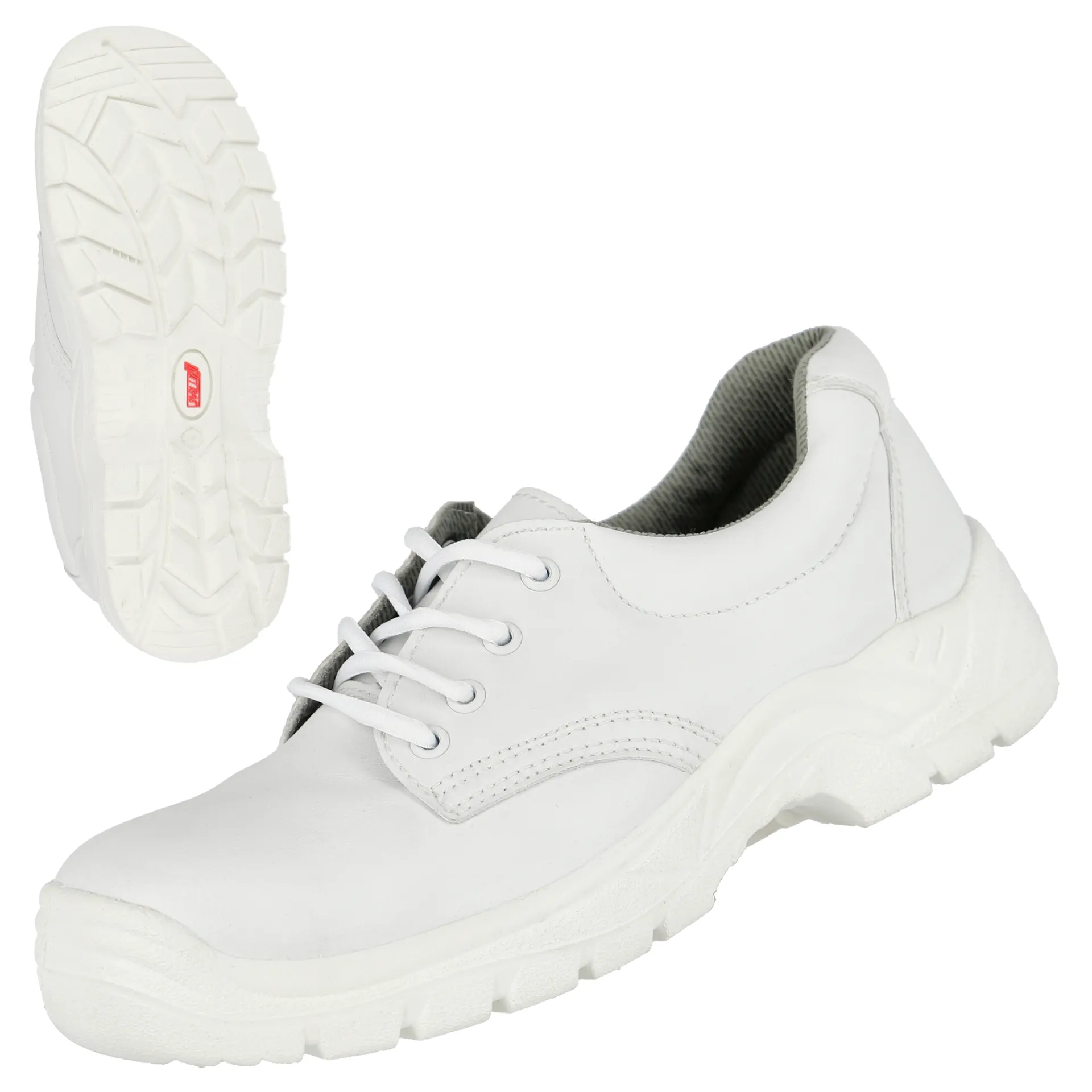 NITRAS CLEAN STEP, S2 Sicherheitshalbschuhe, weiß, EN ISO 20345 (7255)
