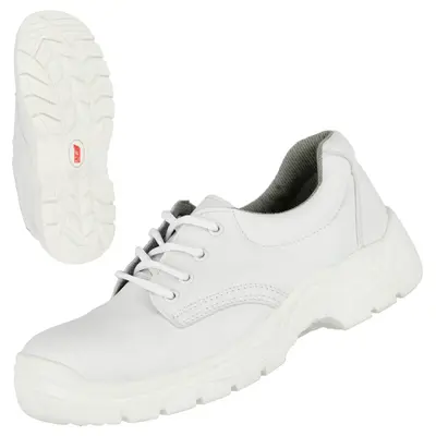 NITRAS CLEAN STEP, S2 Sicherheitshalbschuhe, weiß, EN ISO 20345 (7255)