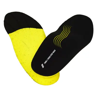 NITRAS ERGO STEP HIGH, semi-orthopädische Einlegesohle, schwarz / gelb (700H)