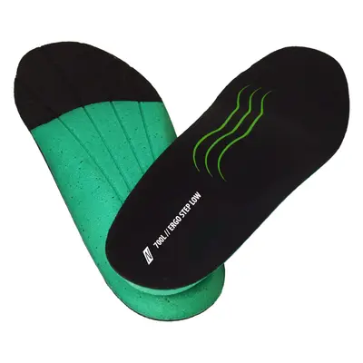 NITRAS ERGO STEP LOW, semi-orthopädische Einlegesohle, schwarz / grün (700L)