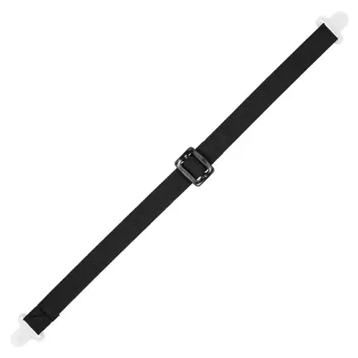 NITRAS Kinnriemen, schwarz / transparent (950)