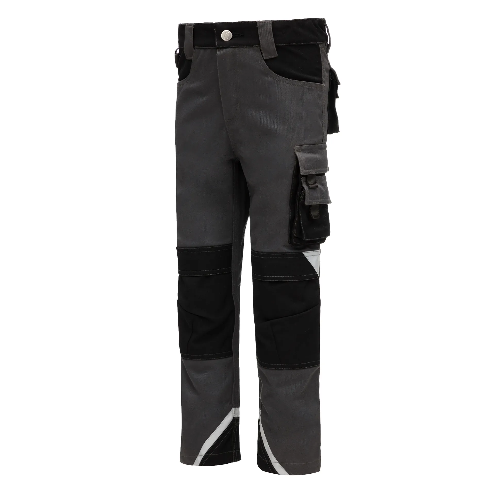 NITRAS MOTION TEX KIDS, Outdoorhose, lang, grau / schwarz, OEKO-TEX (7612KIDS)