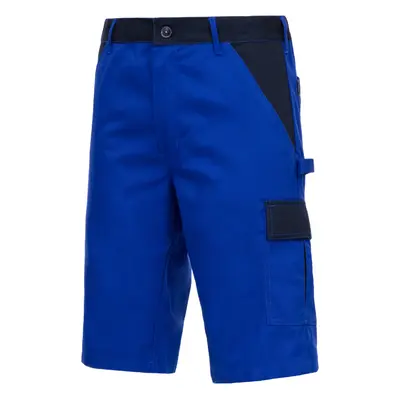 NITRAS MOTION TEX LIGHT, Arbeitshose, kurz, königsblau / marineblau, OEKO-TEX (7501)