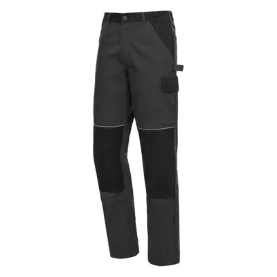 NITRAS MOTION TEX LIGHT, Arbeitshose, lang, grau / schwarz, OEKO-TEX (7512)