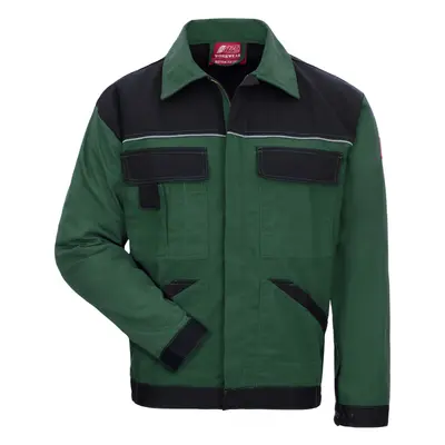 NITRAS MOTION TEX LIGHT Arbeitsjacke (7554) gruen/schwarz