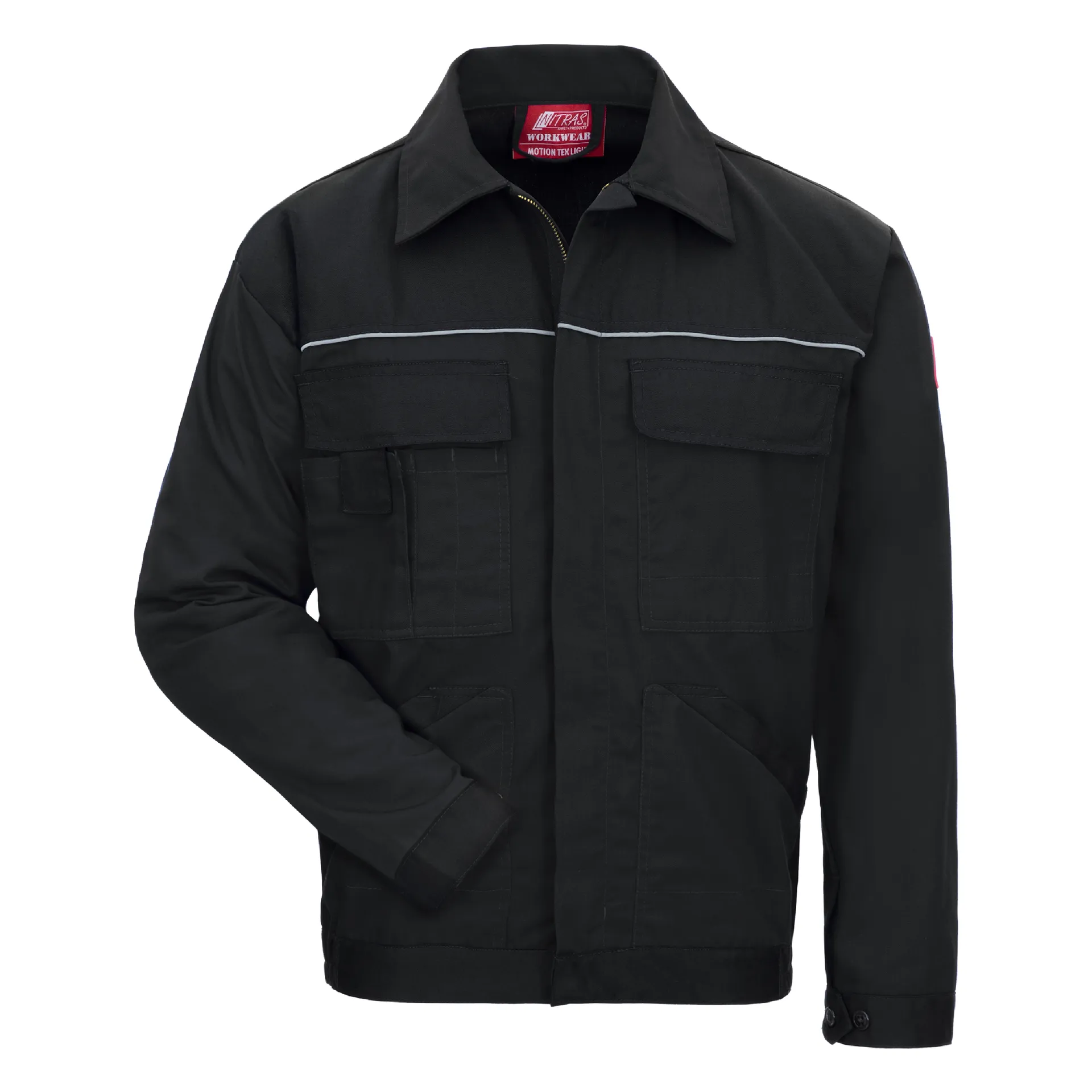 NITRAS MOTION TEX LIGHT Arbeitsjacke (7550) schwarz