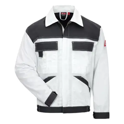 NITRAS MOTION TEX LIGHT Arbeitsjacke (7553) weiss/grau