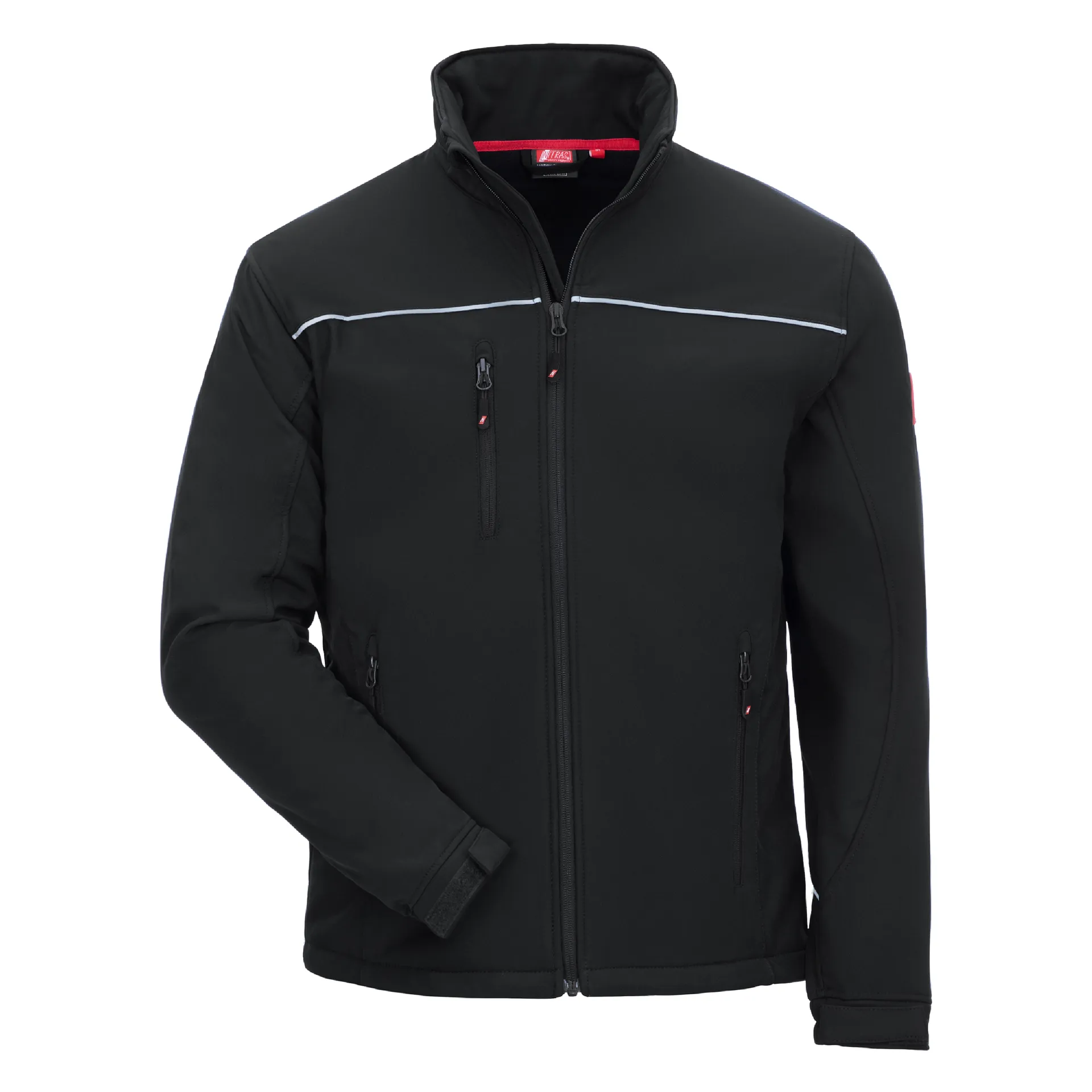 NITRAS MOTION TEX LIGHT, Softshelljacke, schwarz, OEKO-TEX (7150)
