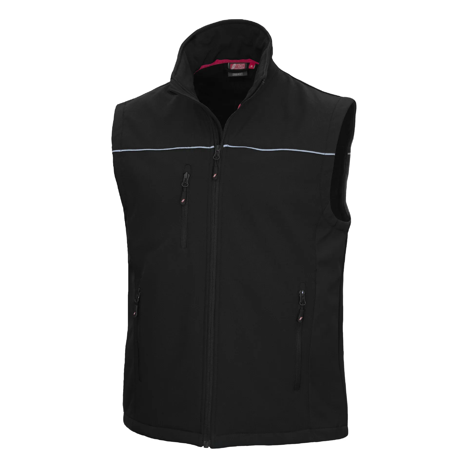 NITRAS MOTION TEX LIGHT, Softshellweste, schwarz, OEKO-TEX (7160)