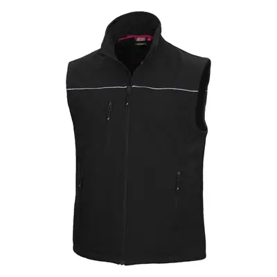 NITRAS MOTION TEX LIGHT, Softshellweste, schwarz, OEKO-TEX (7160)