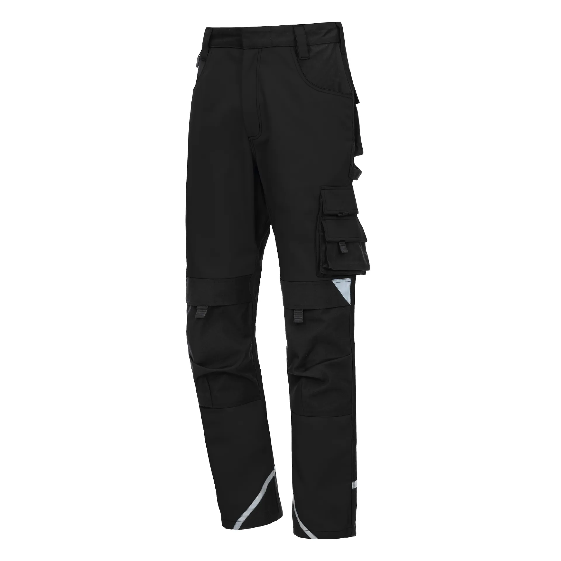 NITRAS MOTION TEX PLUS, Arbeitshose, lang, schwarz, OEKO-TEX (7610)