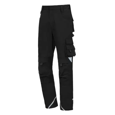 NITRAS MOTION TEX PLUS, Arbeitshose, lang, schwarz, OEKO-TEX (7610)