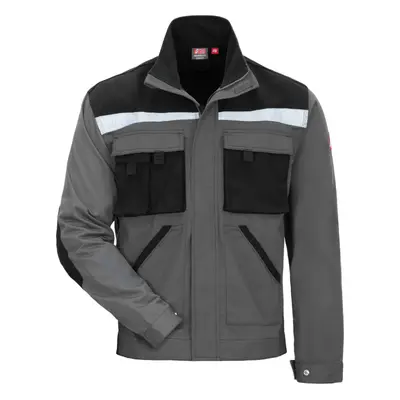 NITRAS MOTION TEX PLUS, Arbeitsjacke, grau / schwarz, OEKO-TEX (7652)