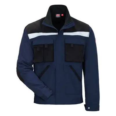 NITRAS MOTION TEX PLUS, Arbeitsjacke, marineblau / schwarz, OEKO-TEX (7656)