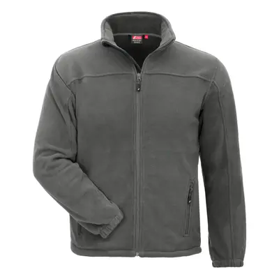 NITRAS MOTION TEX PLUS, Fleece-Jacke, grau, OEKO-TEX (7042)