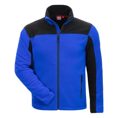 NITRAS MOTION TEX PLUS, Fleece-Jacke, königsblau / schwarz, OEKO-TEX (7041)