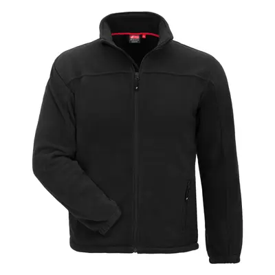 NITRAS MOTION TEX PLUS, Fleece-Jacke, schwarz, OEKO-TEX (7040)
