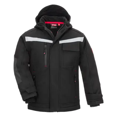 NITRAS MOTION TEX PLUS KIDS, Winterjacke, schwarz, OEKO-TEX (7180WKIDS)