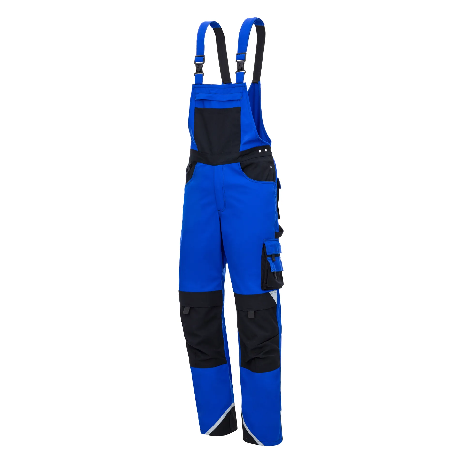 NITRAS MOTION TEX PLUS, Latzhose, königsblau / schwarz, OEKO-TEX (7621)