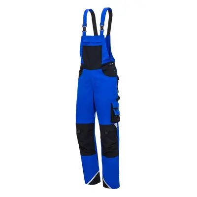 NITRAS MOTION TEX PLUS, Latzhose, königsblau / schwarz, OEKO-TEX (7621)
