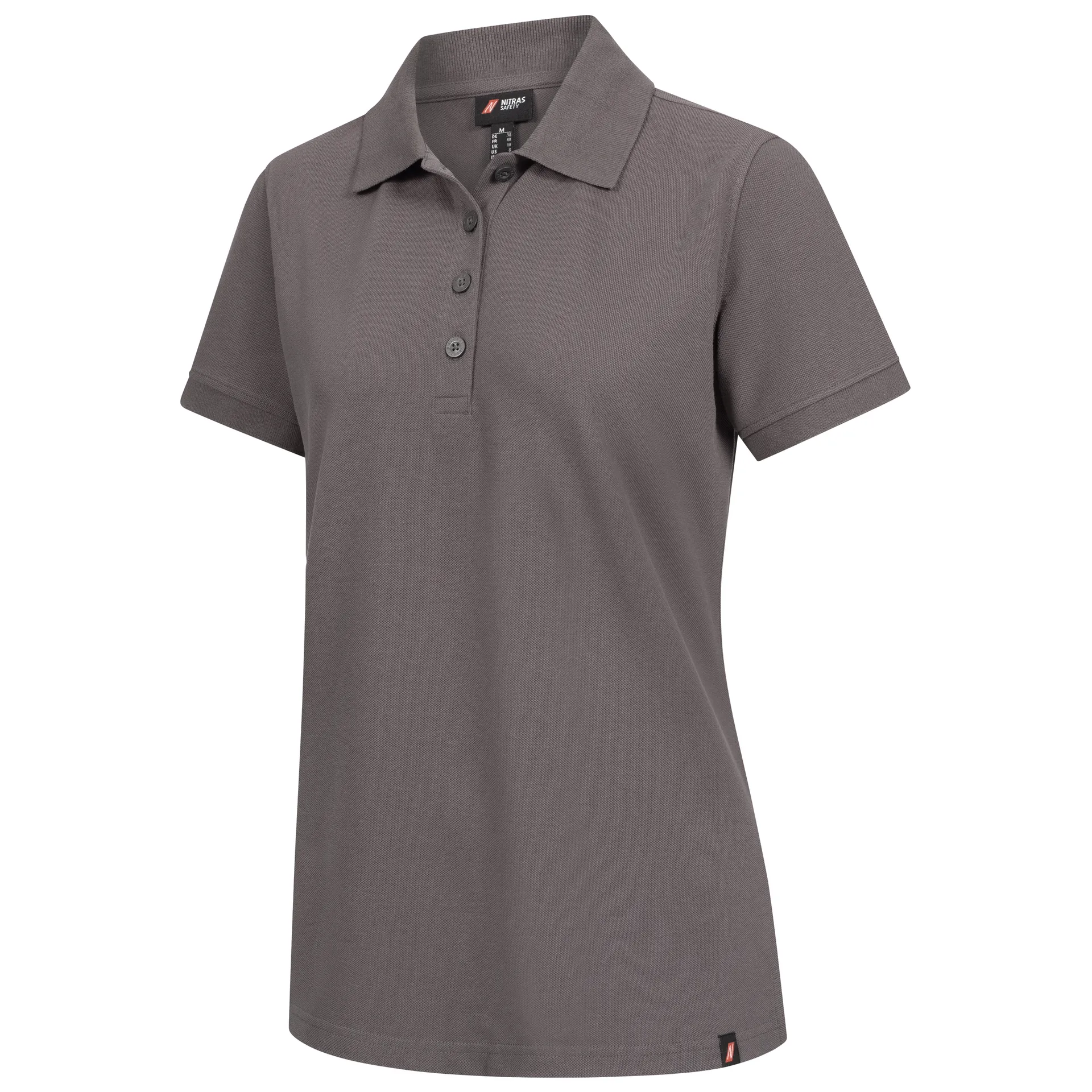 NITRAS MOTION TEX PLUS, Poloshirt, schwarz, EN 13758-2, OEKO-TEX (7056)