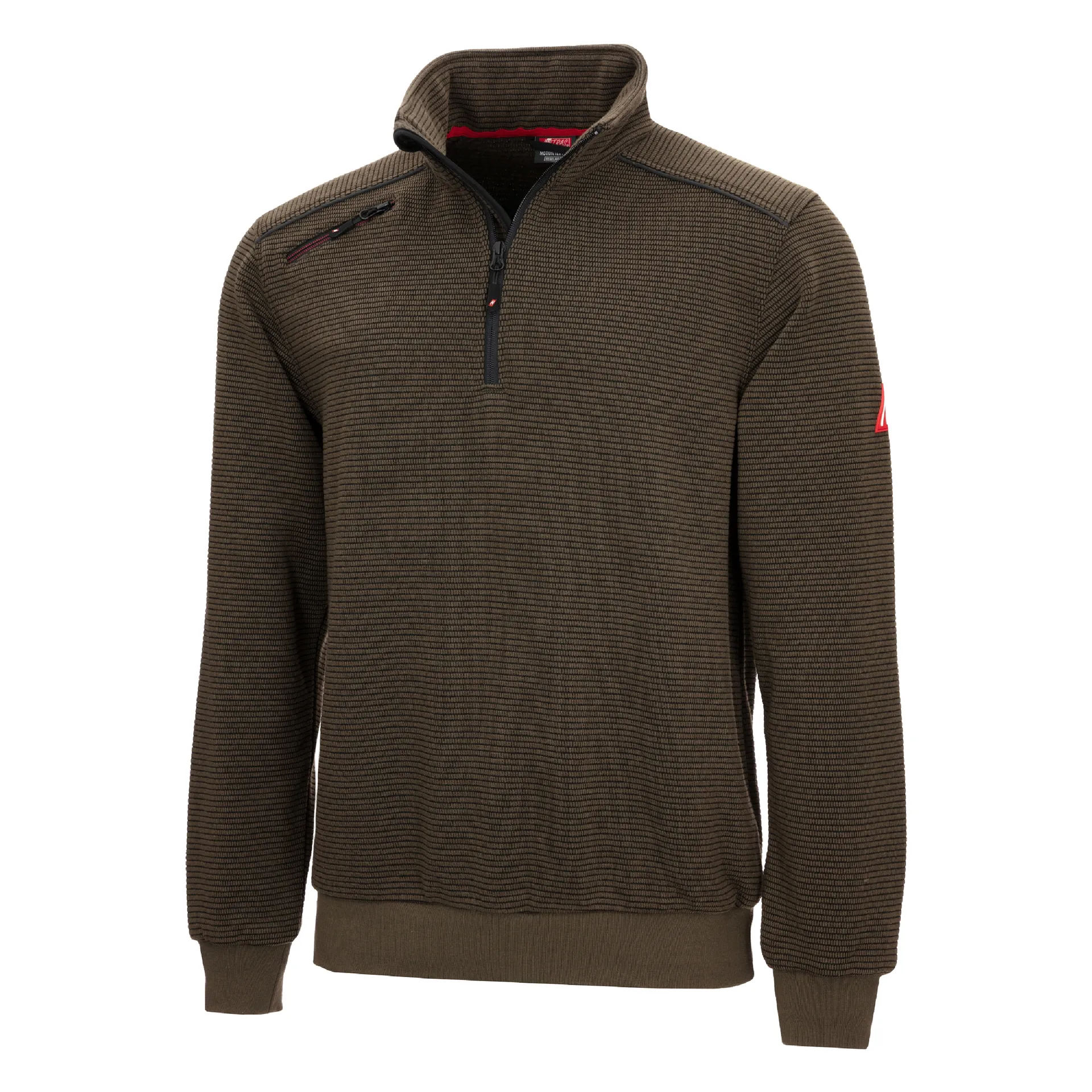 NITRAS MOTION TEX PLUS, Pullover, braun, OEKO-TEX (7039)