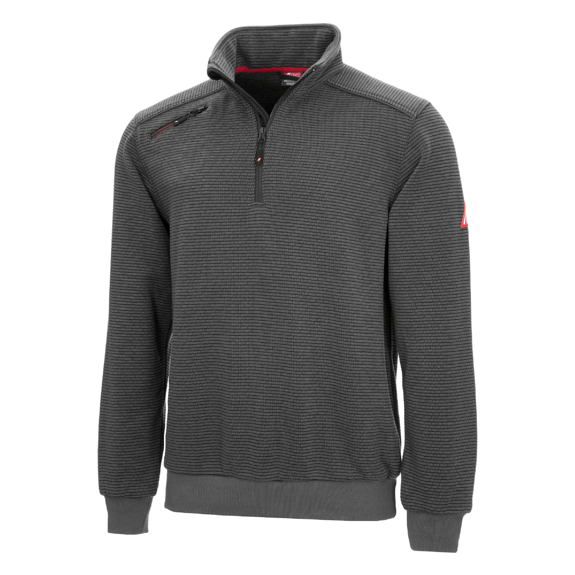 NITRAS MOTION TEX PLUS, Pullover, grau, OEKO-TEX (7037)