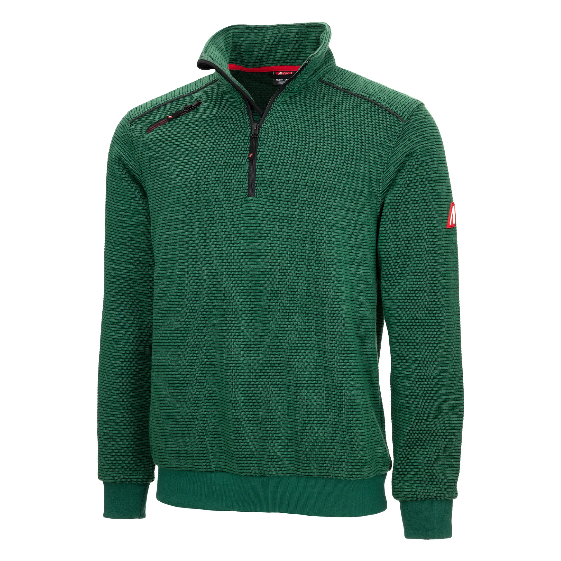NITRAS MOTION TEX PLUS, Pullover, grün, OEKO-TEX (7034)
