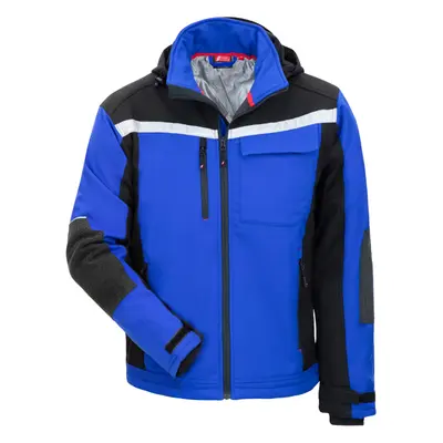 NITRAS MOTION TEX PLUS, Softshelljacke, königsblau / schwarz, OEKO-TEX (7181)