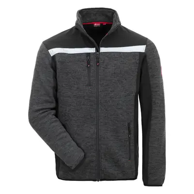 NITRAS MOTION TEX PLUS, Strick-Softshelljacke, schwarz, OEKO-TEX (7190)